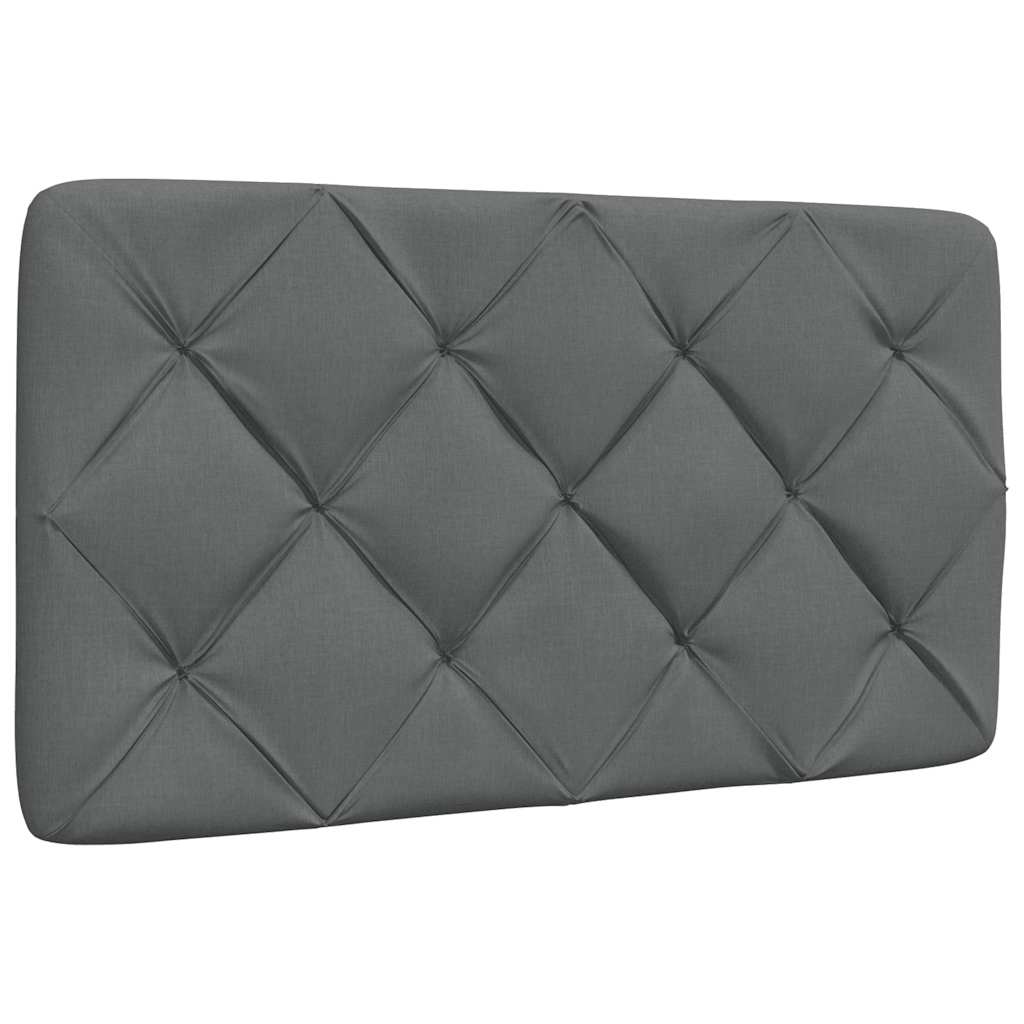 Bedframe zonder matras 90x200 cm stof donkergrijs is nu te koop bij PeponiXL, paradijselijk wonen!