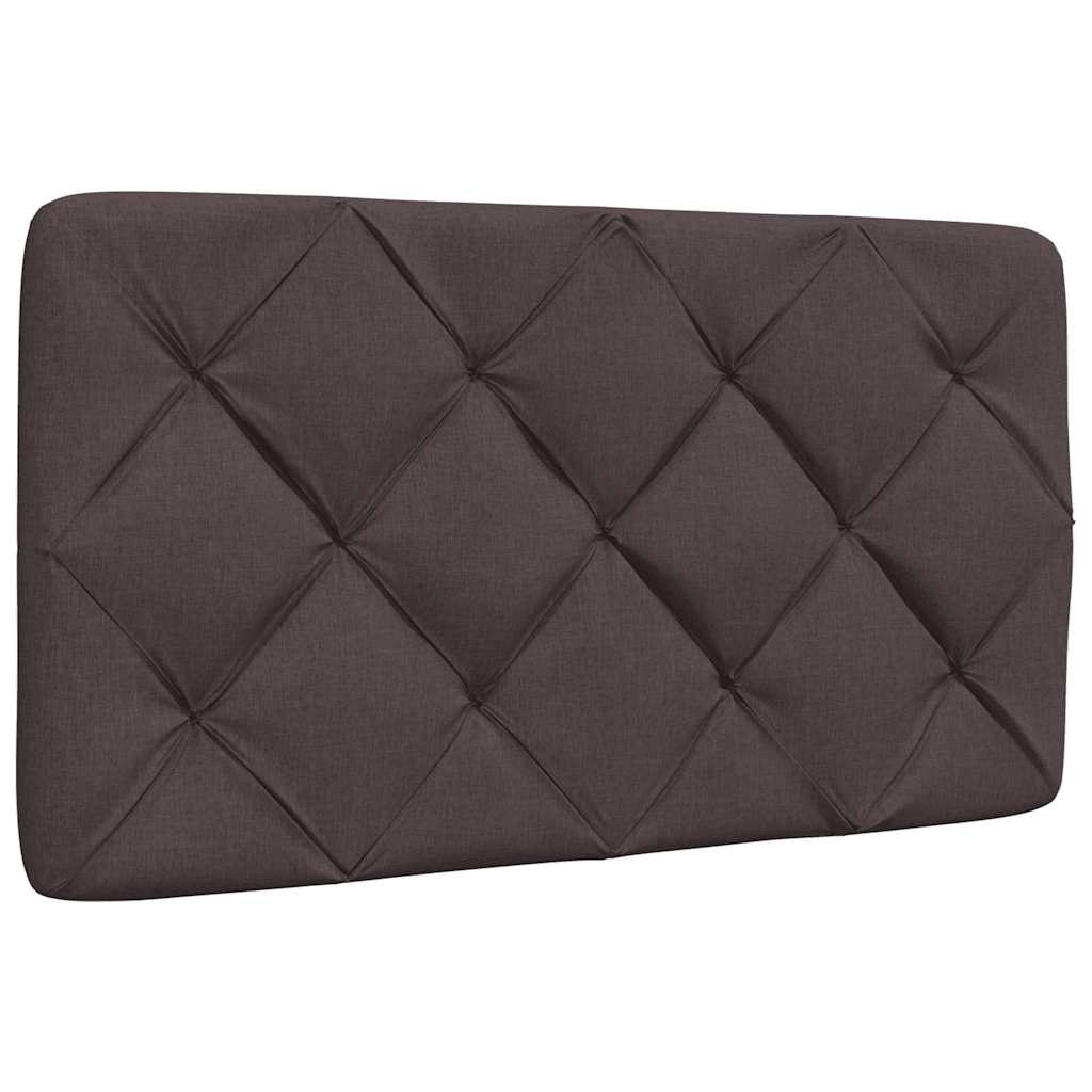 Bedframe zonder matras 90x200 cm stof donkerbruin is nu te koop bij PeponiXL, paradijselijk wonen!