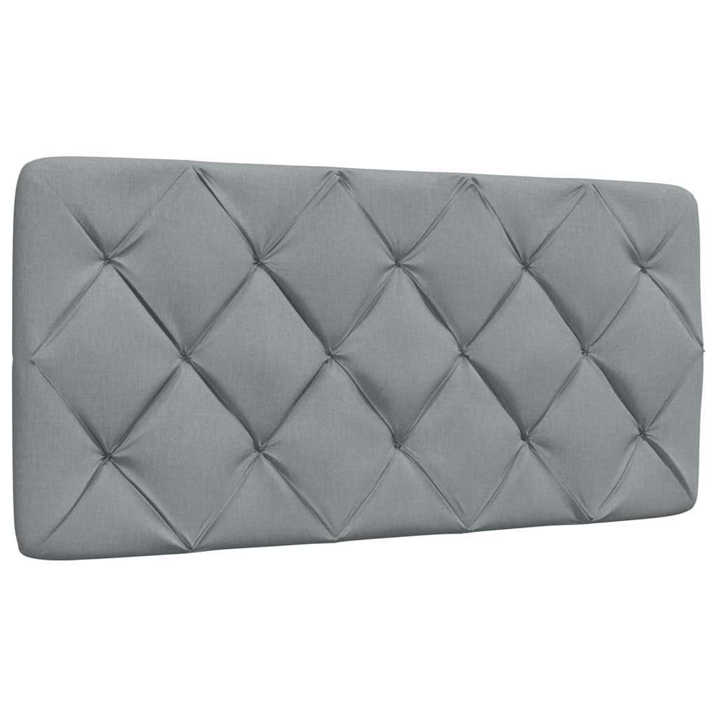 Bedframe zonder matras 100x200 cm stof lichtgrijs is nu te koop bij PeponiXL, paradijselijk wonen!