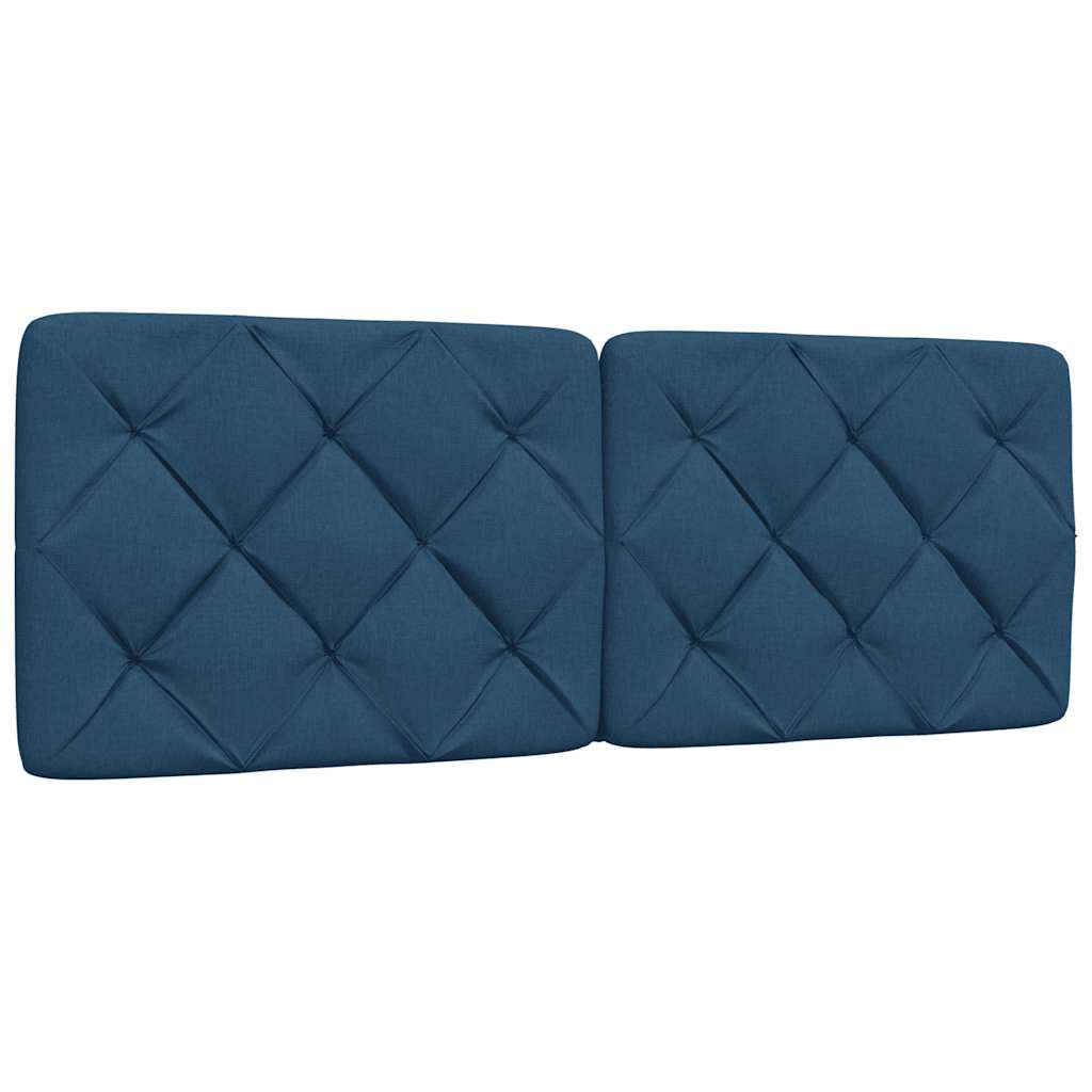 Bedframe zonder matras 120x200 cm stof blauw is nu te koop bij PeponiXL, paradijselijk wonen!