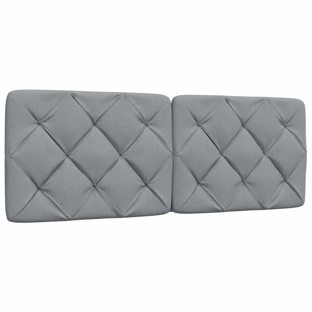 Bedframe zonder matras stof lichtgrijs 140x200 cm is nu te koop bij PeponiXL, paradijselijk wonen!