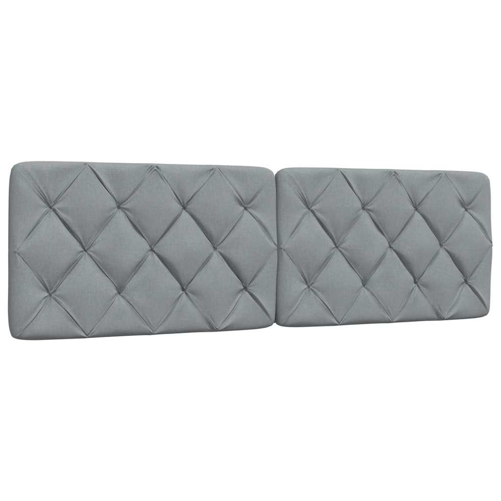 Bedframe zonder matras stof lichtgrijs 160x200 cm is nu te koop bij PeponiXL, paradijselijk wonen!