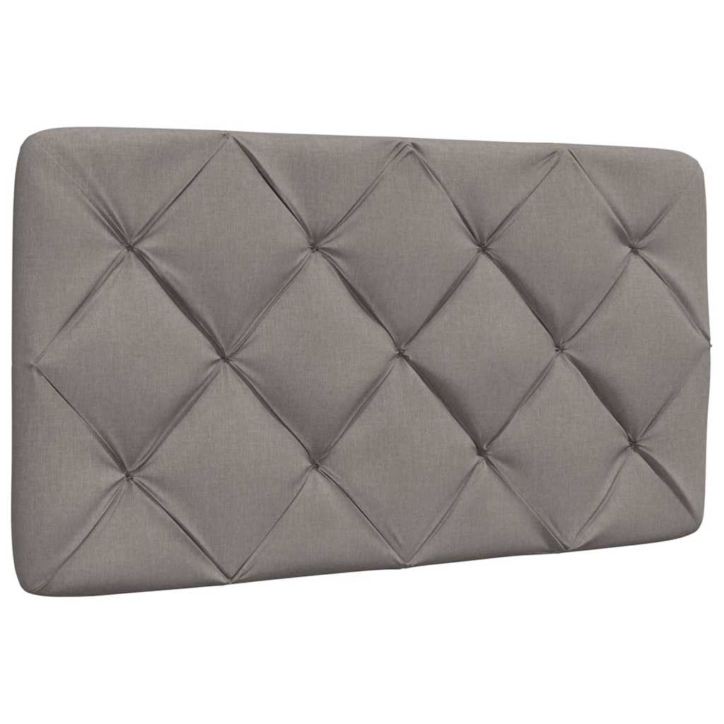 Bedframe met LED zonder matras 90x200 cm stof taupe is nu te koop bij PeponiXL, paradijselijk wonen!