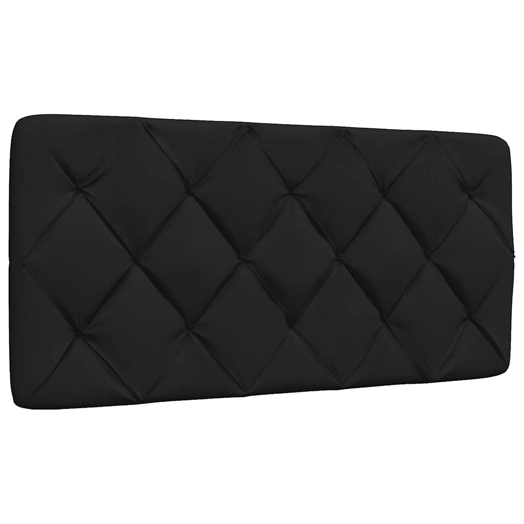 Bedframe met LED zonder matras 100x200 cm stof zwart is nu te koop bij PeponiXL, paradijselijk wonen!