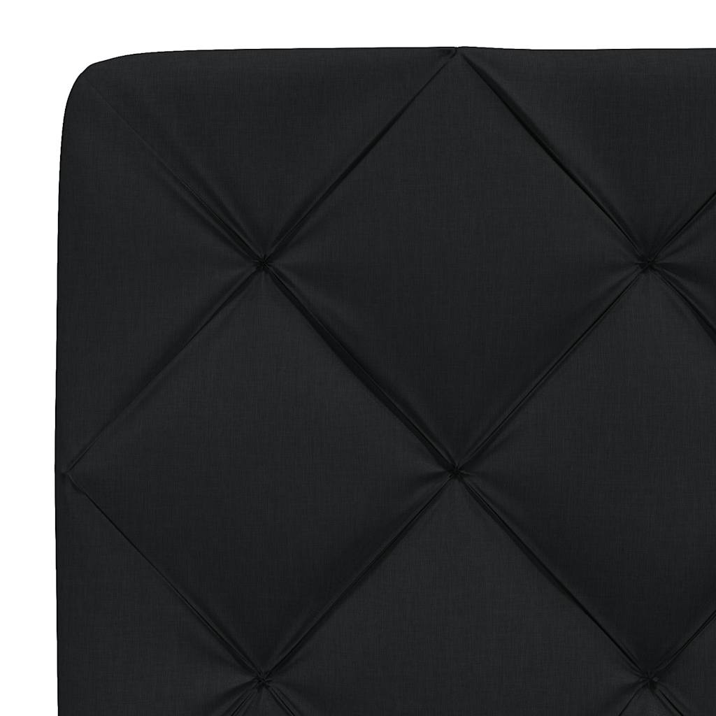 Bed met matras stof zwart 120x200 cm is nu te koop bij PeponiXL, paradijselijk wonen!