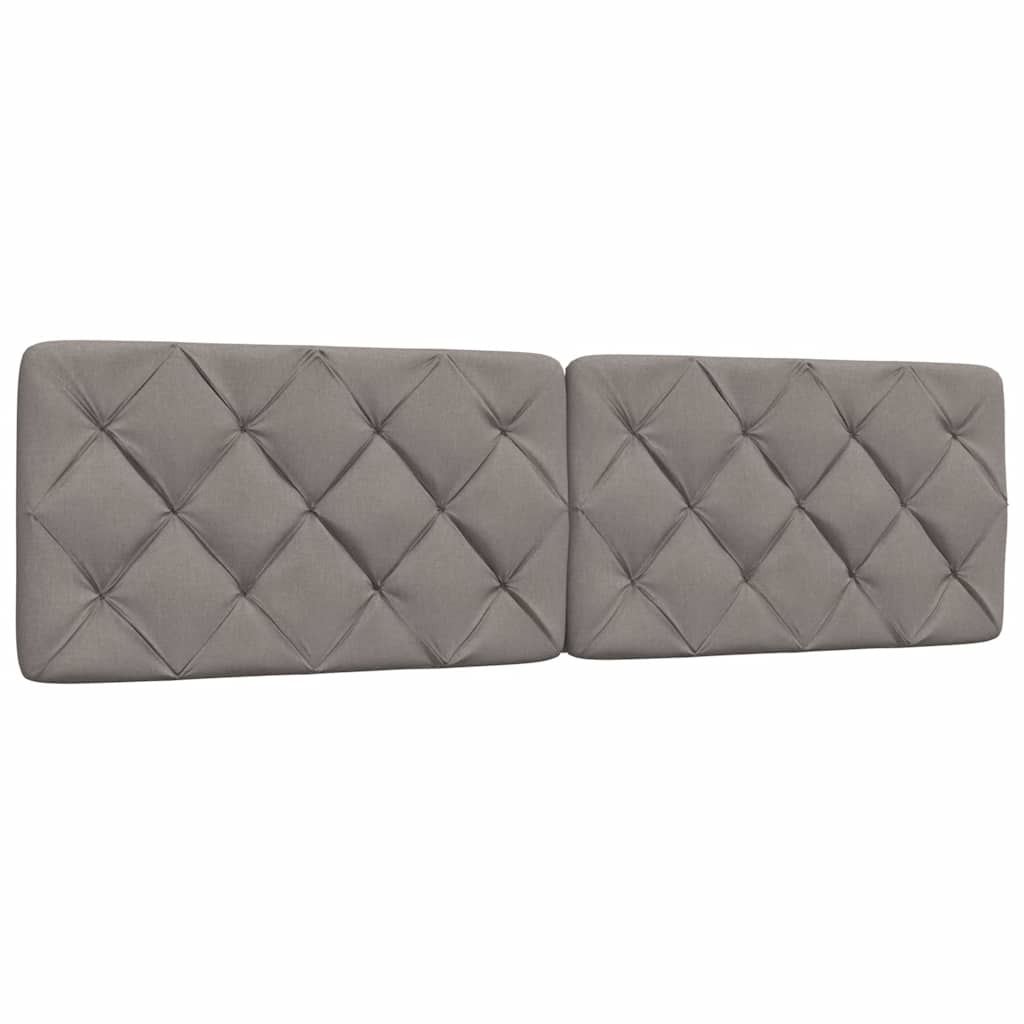 Bed met matras stof taupe 180x200 cm is nu te koop bij PeponiXL, paradijselijk wonen!