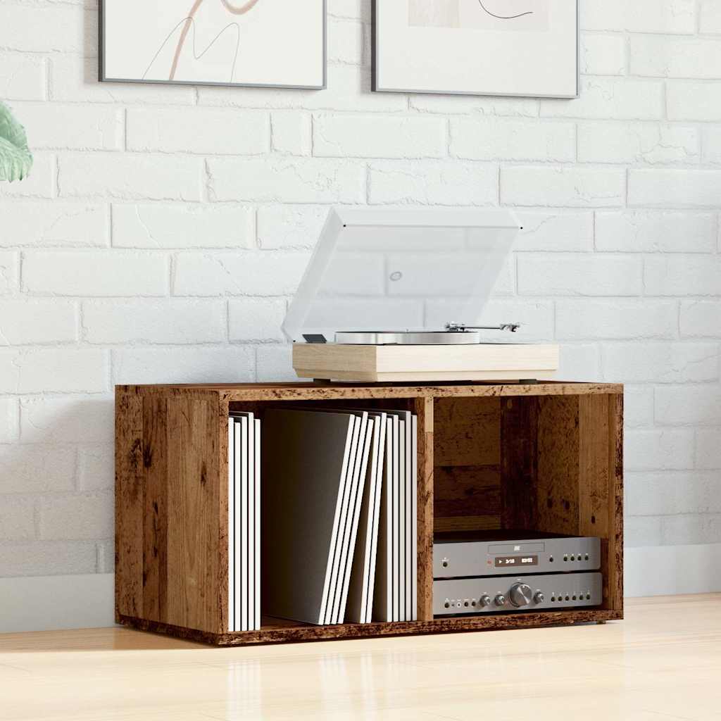 LP Opbergbox 69,5x34x36 cm bewerkt hout oud houtkleurig is nu te koop bij PeponiXL, paradijselijk wonen!