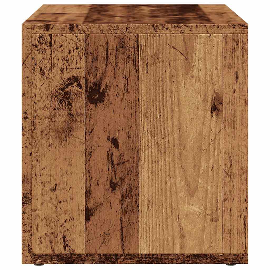 LP Opbergbox 69,5x34x36 cm bewerkt hout oud houtkleurig is nu te koop bij PeponiXL, paradijselijk wonen!