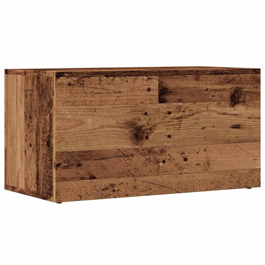 LP Opbergbox 69,5x34x36 cm bewerkt hout oud houtkleurig is nu te koop bij PeponiXL, paradijselijk wonen!