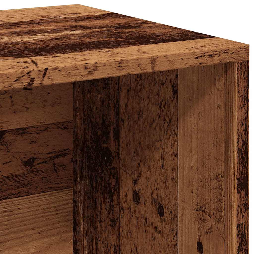 LP Opbergbox 69,5x34x36 cm bewerkt hout oud houtkleurig is nu te koop bij PeponiXL, paradijselijk wonen!