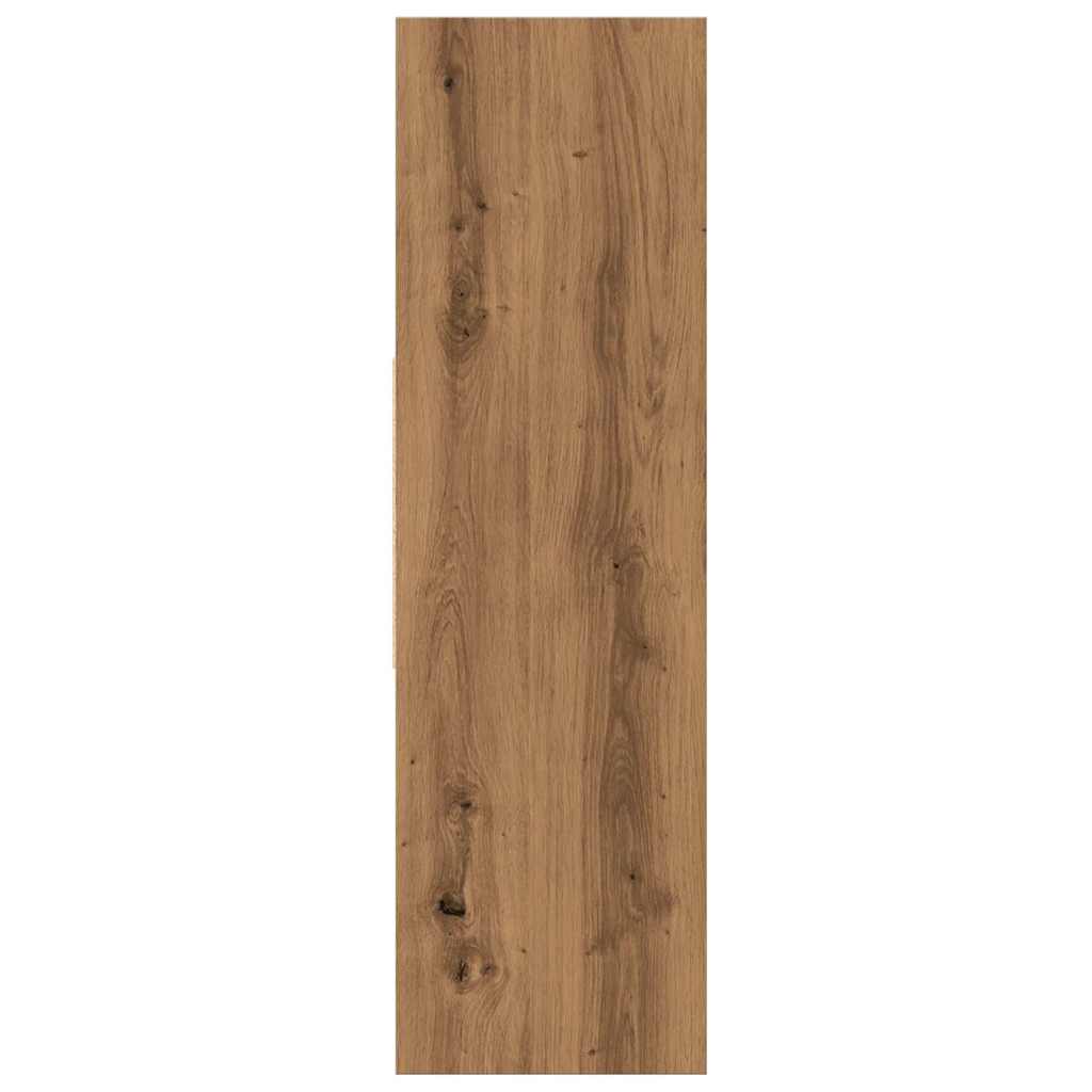 Boekenkast 97,5x29,5x100 cm bewerkt hout artisanaal eikenkleur is nu te koop bij PeponiXL, paradijselijk wonen!