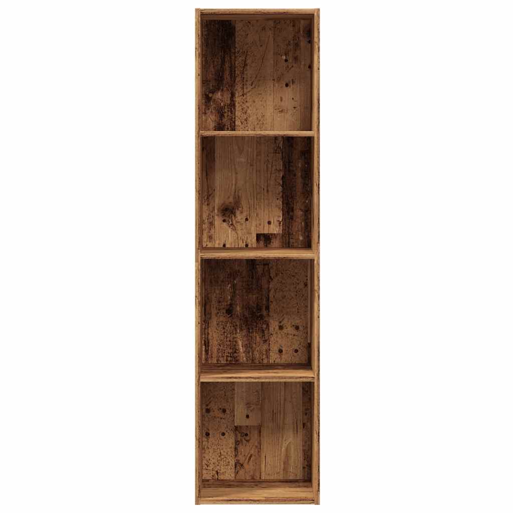 Boekenkast/tv-meubel 36x30x143cm bewerkt hout oud houtkleurig is nu te koop bij PeponiXL, paradijselijk wonen!