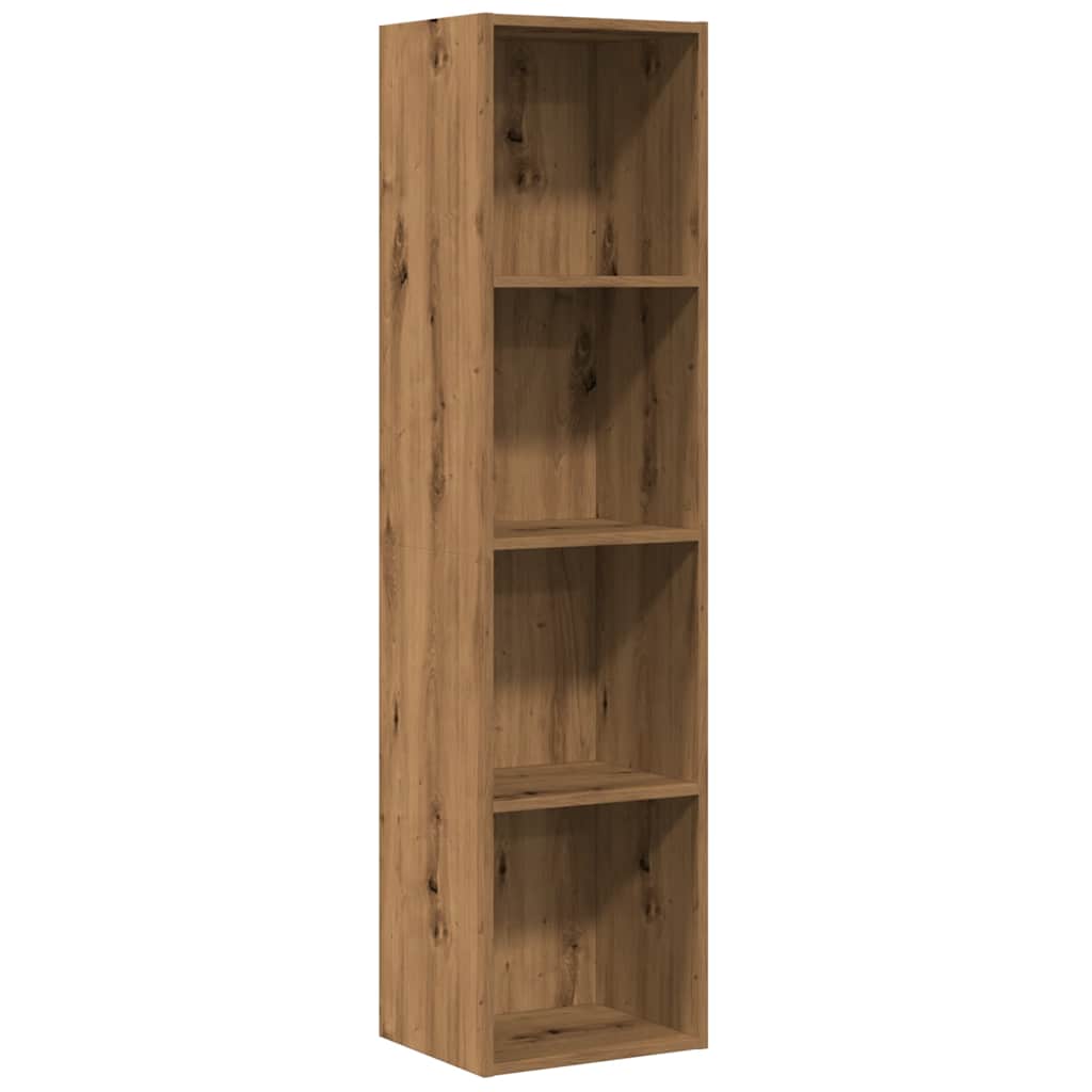Boekenkast/tv-meubel 36x30x143cm bewerkt hout artisanaal eiken is nu te koop bij PeponiXL, paradijselijk wonen!