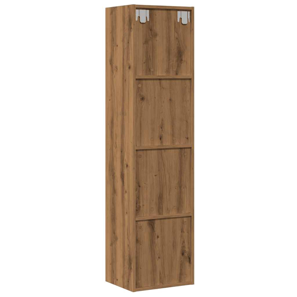 Boekenkast/tv-meubel 36x30x143cm bewerkt hout artisanaal eiken is nu te koop bij PeponiXL, paradijselijk wonen!