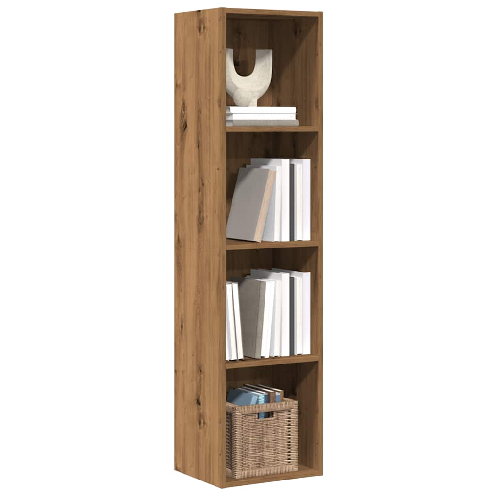 Boekenkast/tv-meubel 36x30x143cm bewerkt hout artisanaal eiken is nu te koop bij PeponiXL, paradijselijk wonen!