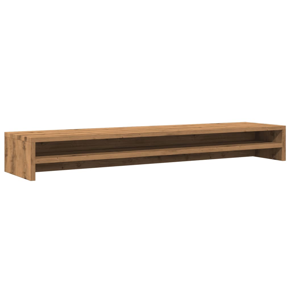 Monitorstandaard Artisan Eikenhout 100x24x13 cm is nu te koop bij PeponiXL, paradijselijk wonen!