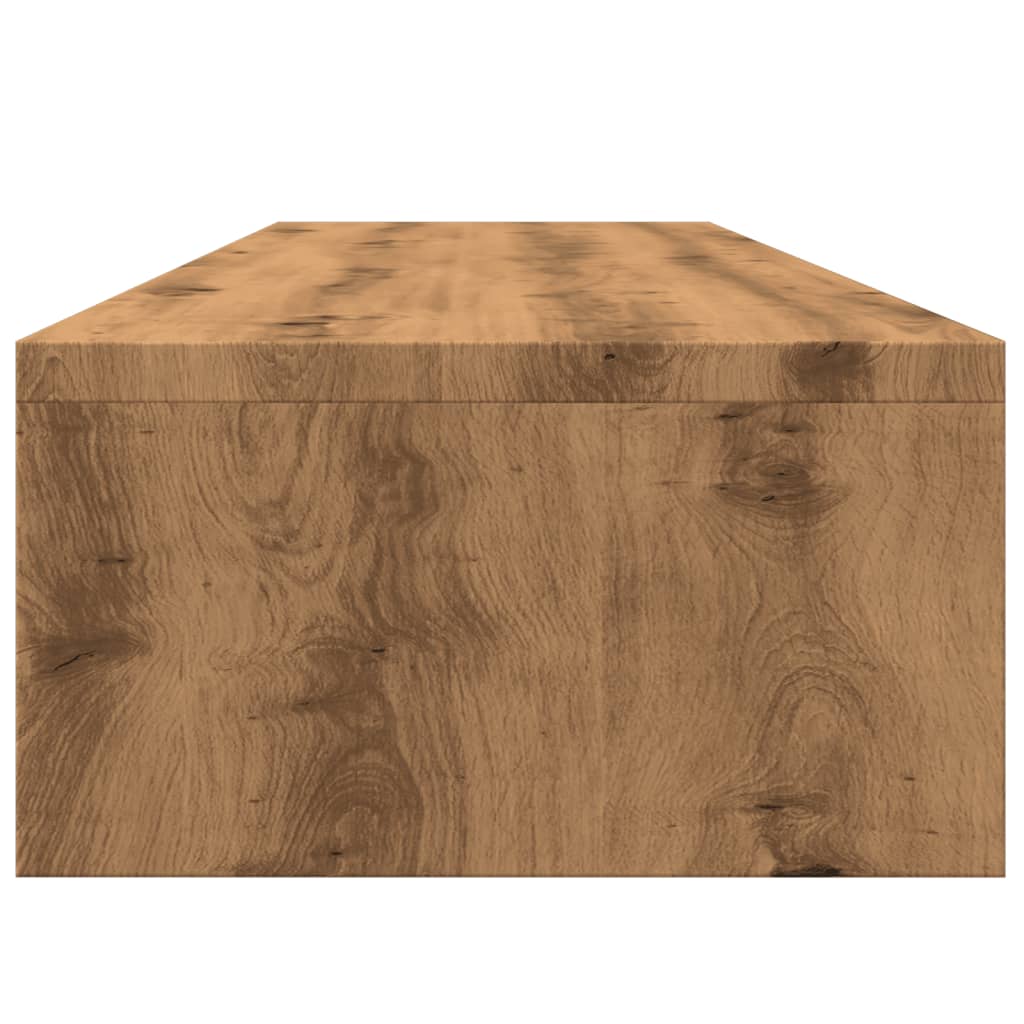 Monitorstandaard Artisan Eikenhout 100x24x13 cm is nu te koop bij PeponiXL, paradijselijk wonen!