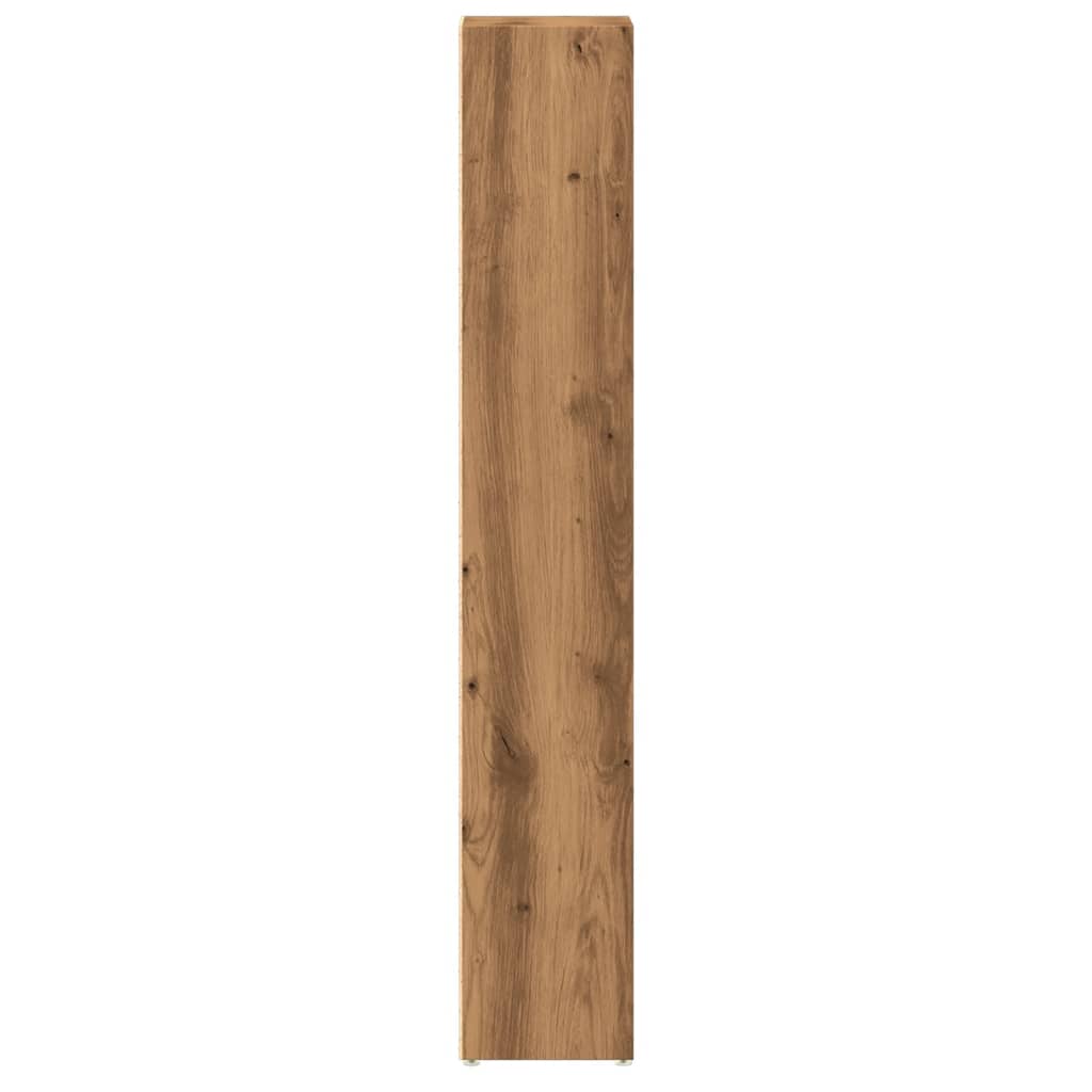 CD-kasten 2 st 21x16x93,5 bewerkt hout artisanaal eikenkleur is nu te koop bij PeponiXL, paradijselijk wonen!