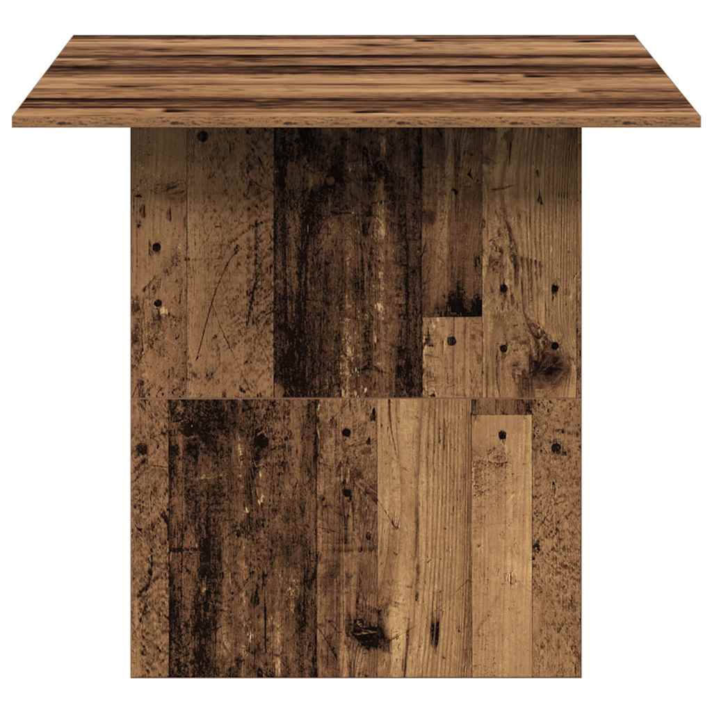 Eettafel 180x90x76 cm bewerkt hout oud houtkleurig is nu te koop bij PeponiXL, paradijselijk wonen!