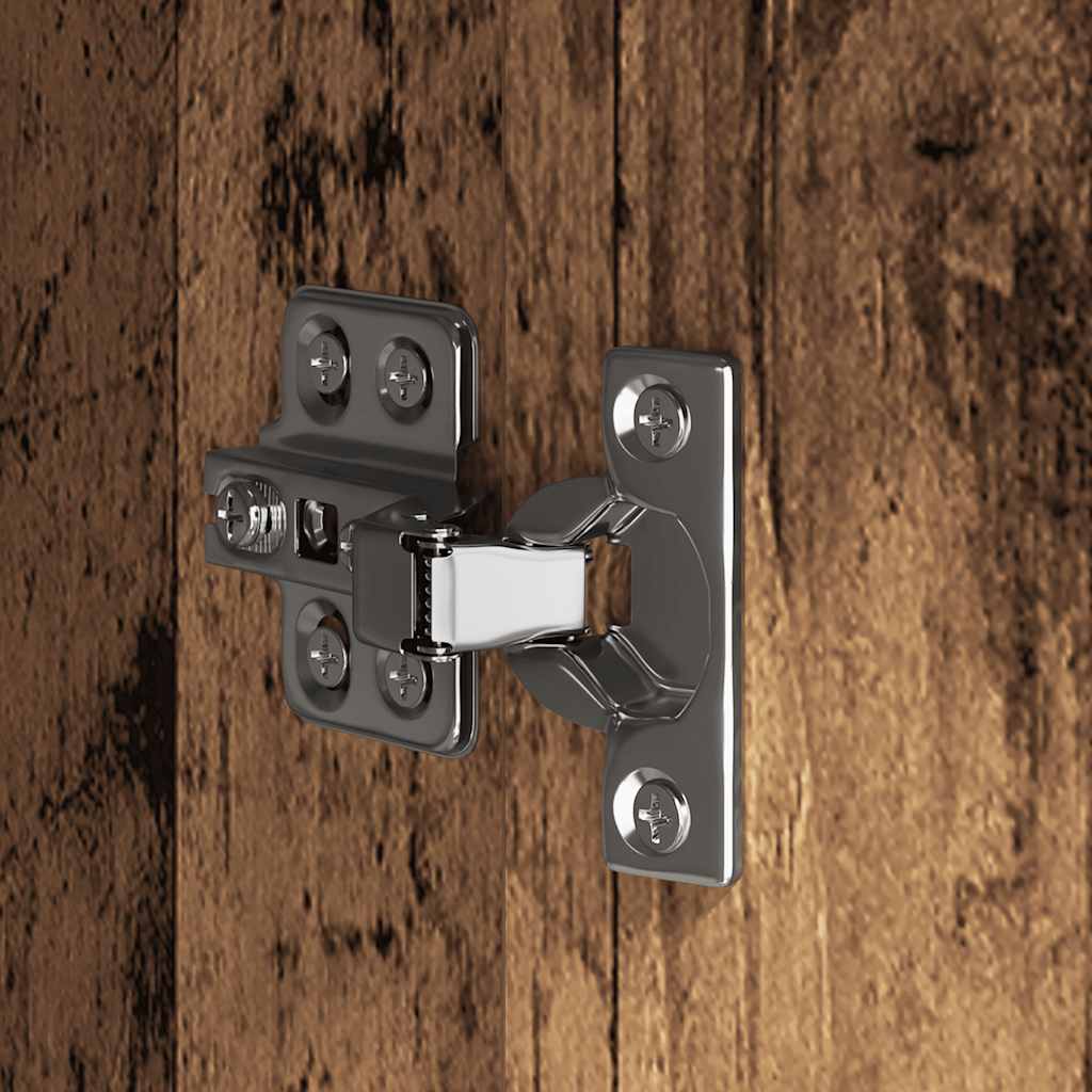 Dressoir 60x30x75 cm bewerkt hout oud houtkleurig is nu te koop bij PeponiXL, paradijselijk wonen!