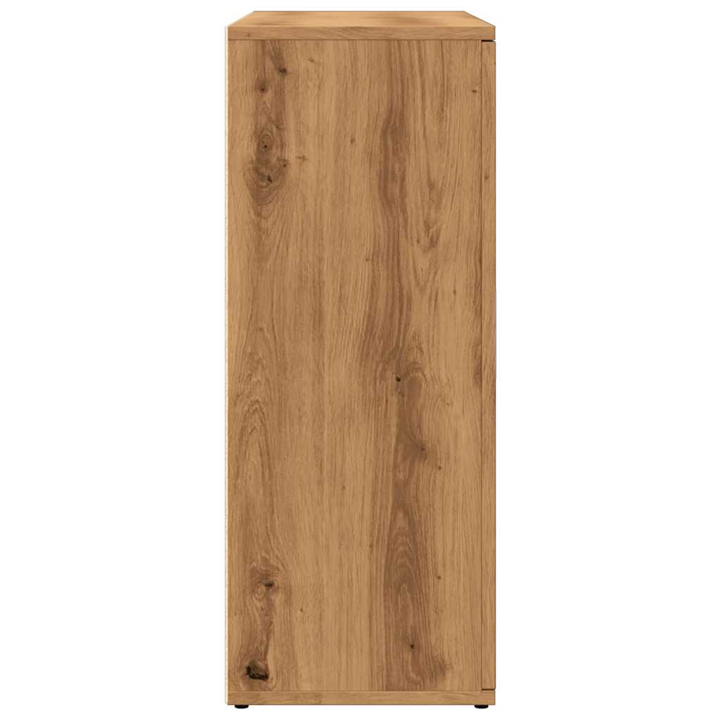 Dressoir Artisan Eikenhout 91x29,5x75 cm Bewerkt Hout is nu te koop bij PeponiXL, paradijselijk wonen!