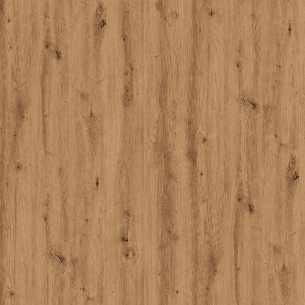 CD-wandschap 100x18x18 cm bewerkt hout artisanaal eikenkleurig is nu te koop bij PeponiXL, paradijselijk wonen!