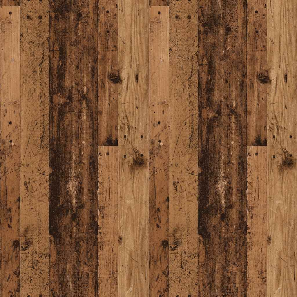 Hoekbureau 200,5x50x76 cm bewerkt hout oud houtkleurig is nu te koop bij PeponiXL, paradijselijk wonen!