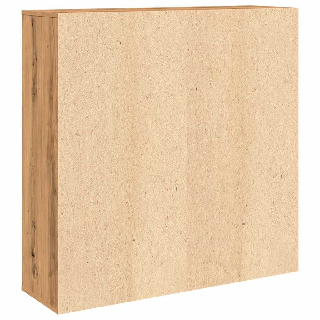 Boekenkast 98x29x97,5 cm bewerkt hout artisanaal eikenkleur is nu te koop bij PeponiXL, paradijselijk wonen!