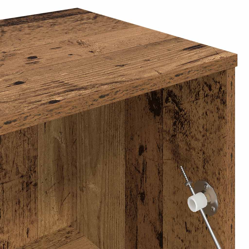 Tv-meubel 120x34x37 cm bewerkt hout oud houtkleurig is nu te koop bij PeponiXL, paradijselijk wonen!