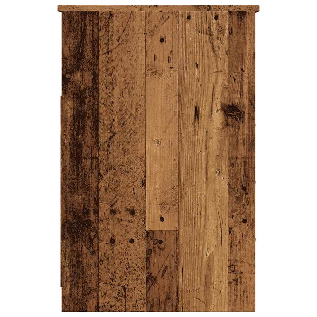 Ladekast 40x50x76 cm bewerkt hout oud houtkleurig is nu te koop bij PeponiXL, paradijselijk wonen!