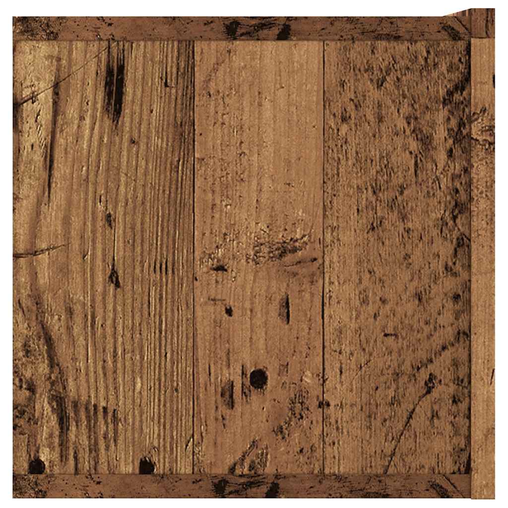 Tv-wandmeubel 120x30x30 cm bewerkt hout oud houtkleurig is nu te koop bij PeponiXL, paradijselijk wonen!
