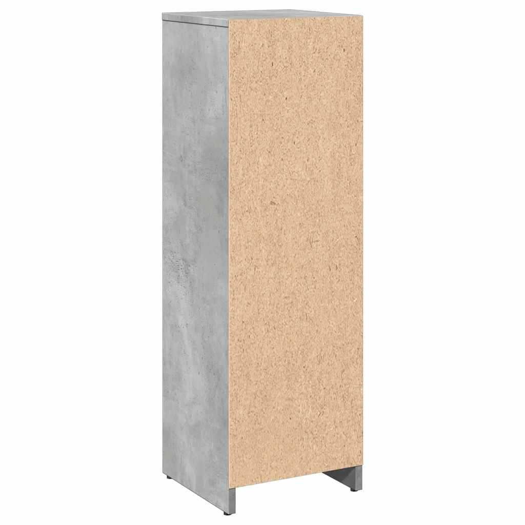 Badkamerkast 30x30x95 cm spaanplaat betongrijs is nu te koop bij PeponiXL, paradijselijk wonen!