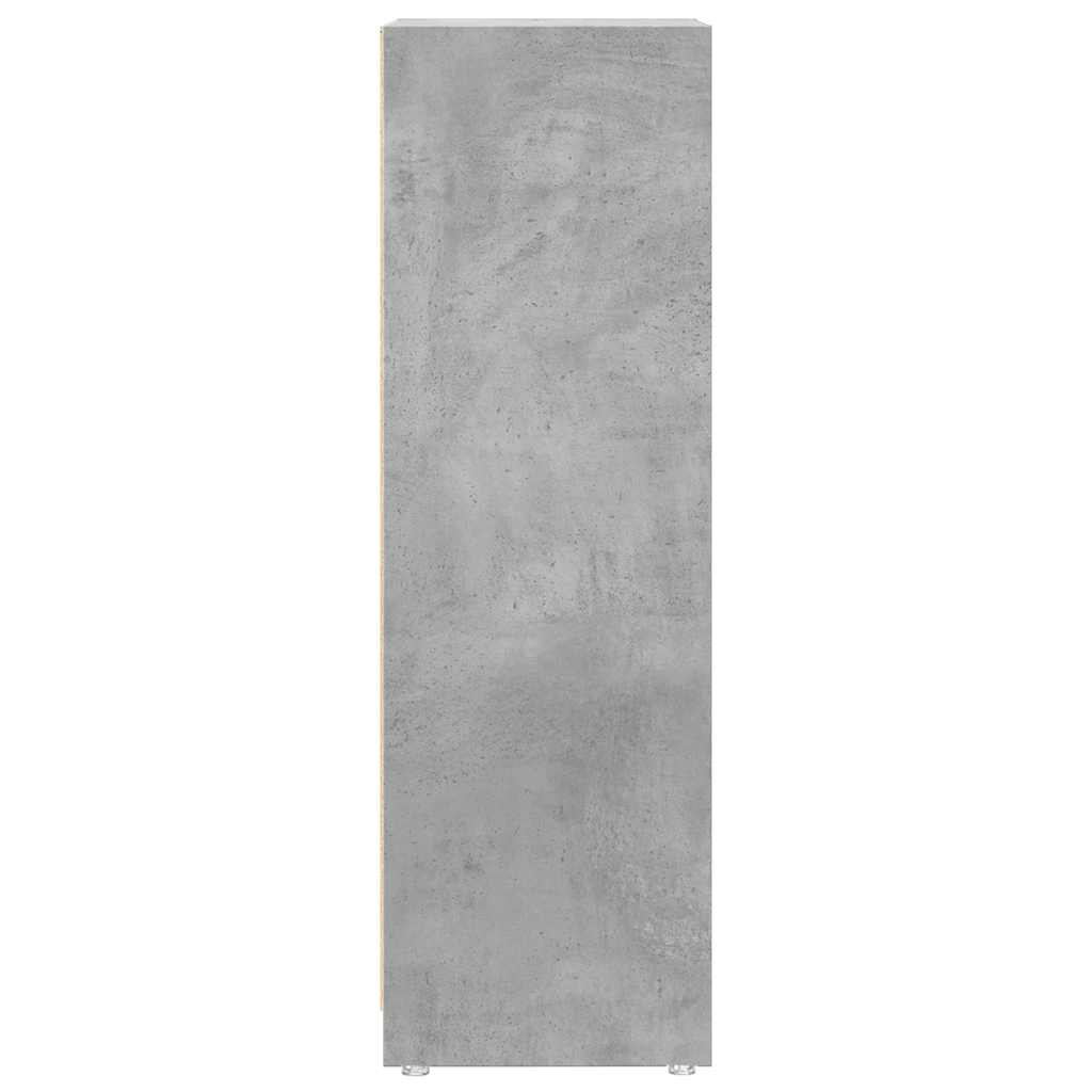 Badkamerkast 30x30x95 cm spaanplaat betongrijs is nu te koop bij PeponiXL, paradijselijk wonen!