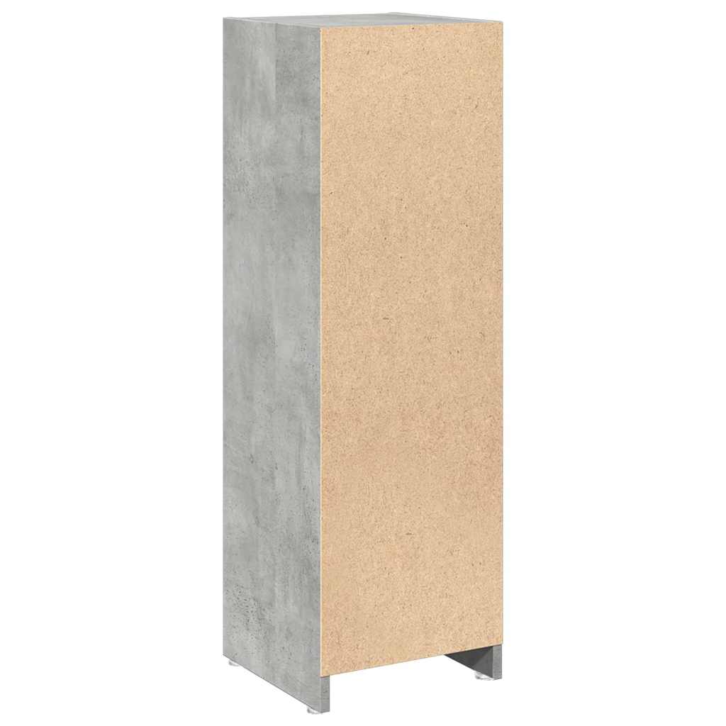 Badkamerkast 30x30x95 cm spaanplaat betongrijs is nu te koop bij PeponiXL, paradijselijk wonen!