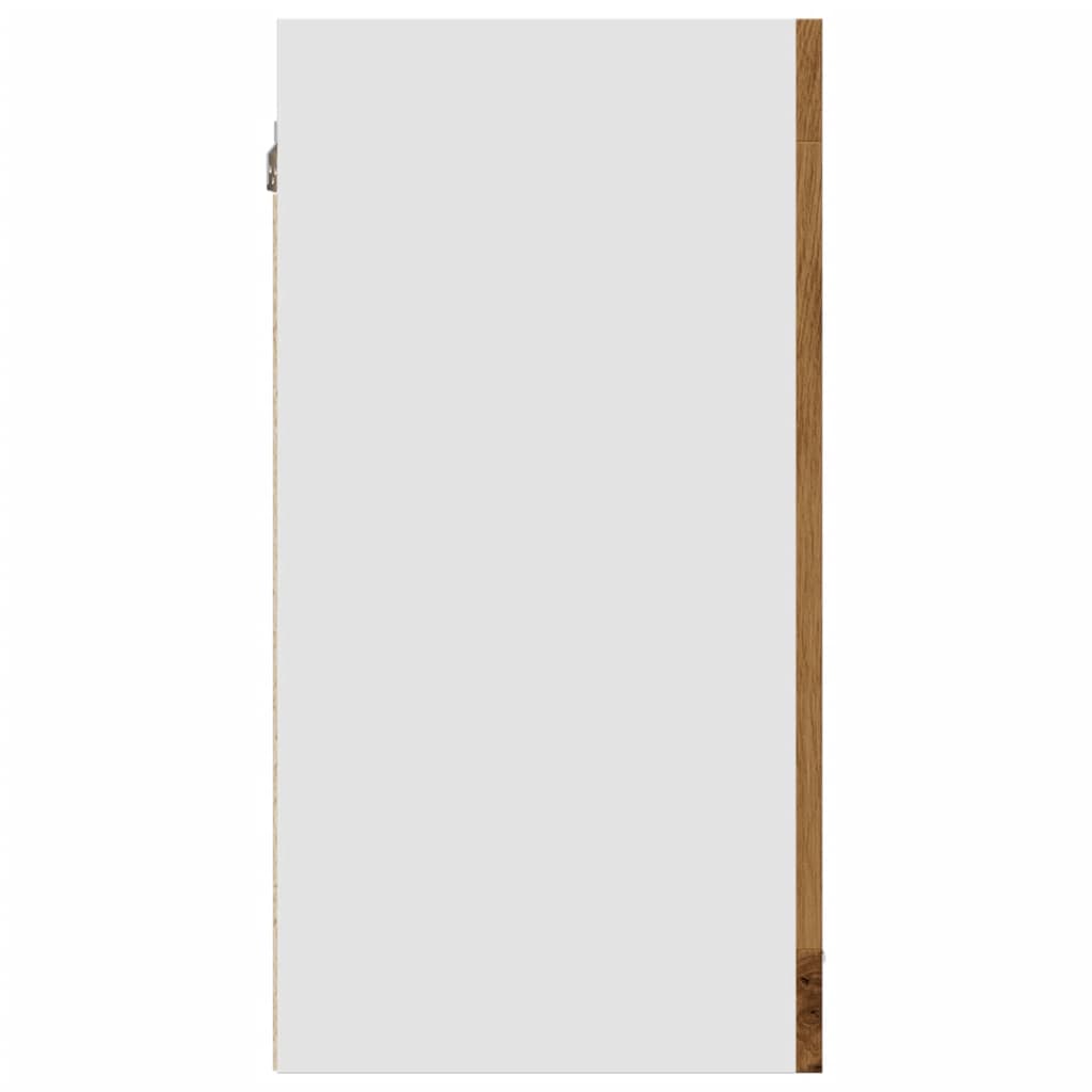 Bovenkast Lyon 40x31x60 cm bewerkt hout artisanaal eikenkleurig is nu te koop bij PeponiXL, paradijselijk wonen!