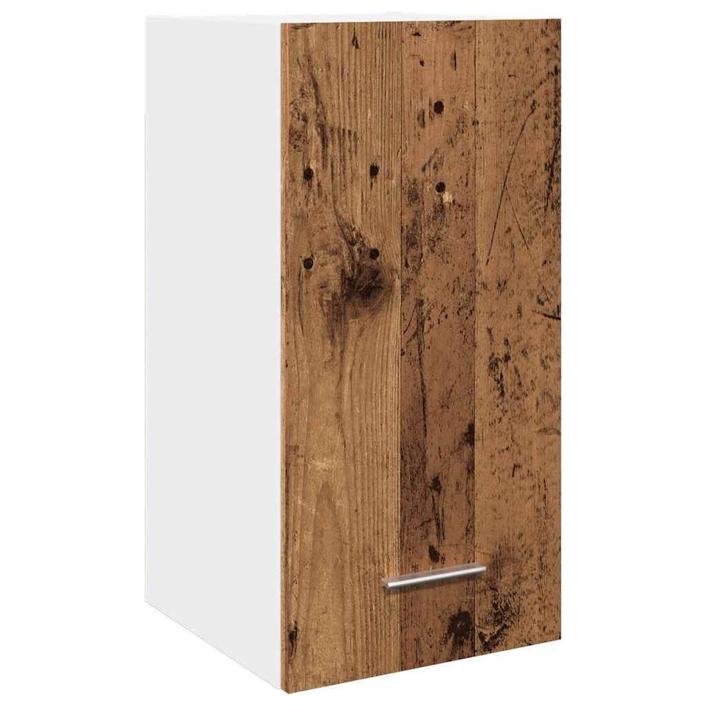 Bovenkast Lyon 30x31x60 cm bewerkt hout oud houtkleurig is nu te koop bij PeponiXL, paradijselijk wonen!