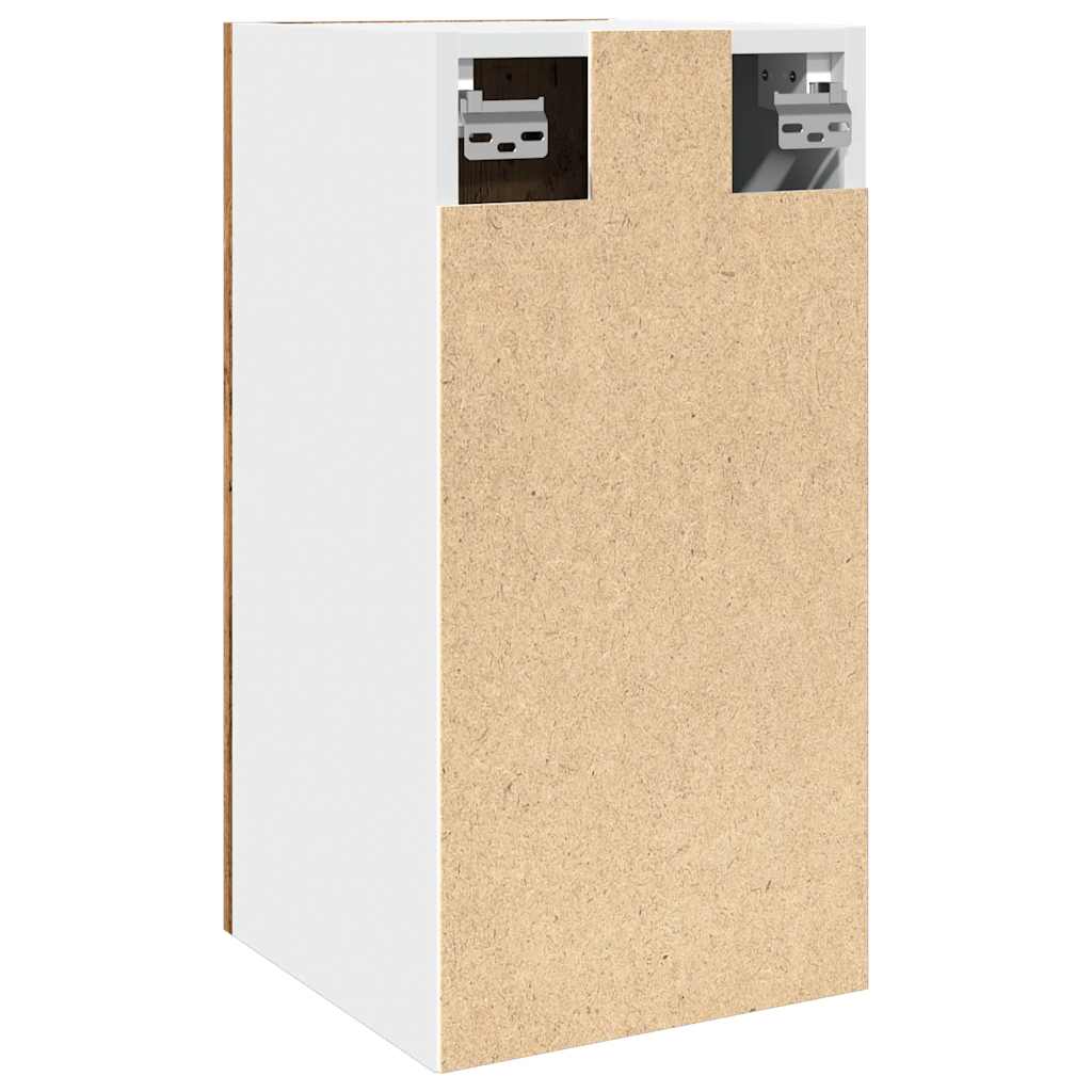 Bovenkast Lyon 30x31x60 cm bewerkt hout oud houtkleurig is nu te koop bij PeponiXL, paradijselijk wonen!