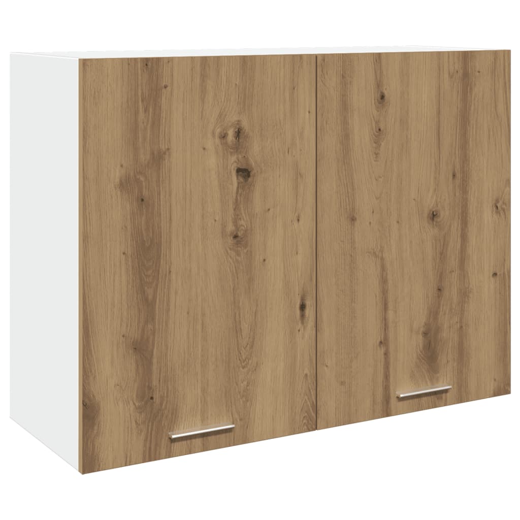 Bovenkast Lyon 80x31x60 cm bewerkt hout artisanaal eikenkleur is nu te koop bij PeponiXL, paradijselijk wonen!