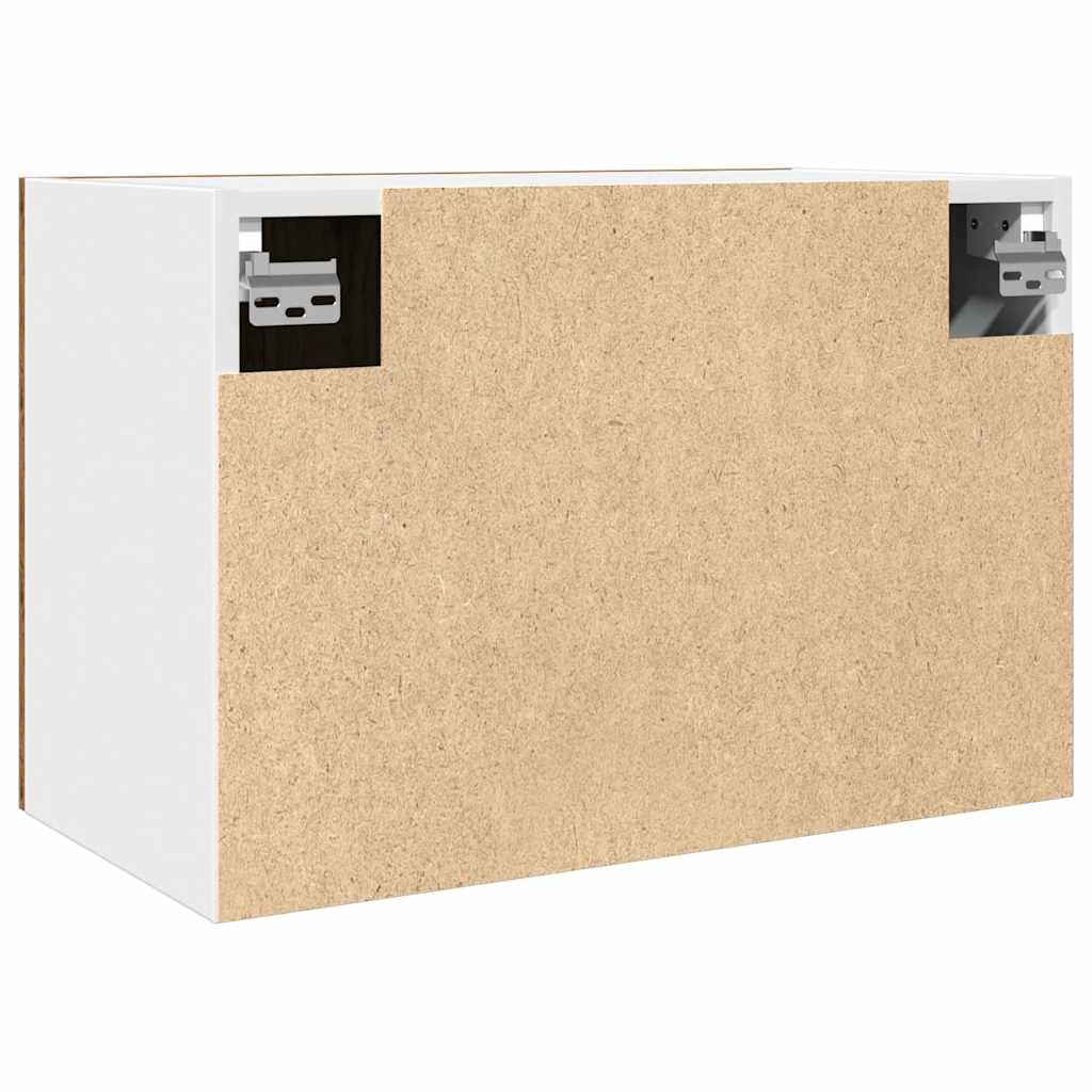 Bovenkast Lyon 60x31x40 cm bewerkt hout oud houtkleurig is nu te koop bij PeponiXL, paradijselijk wonen!