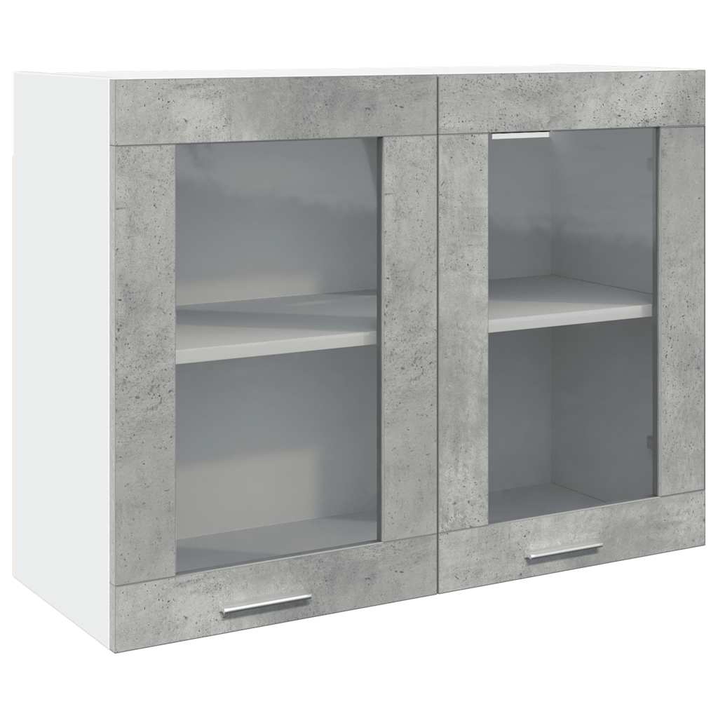 Bovenkast Lyon 80x31x60 cm betongrijs is nu te koop bij PeponiXL, paradijselijk wonen!