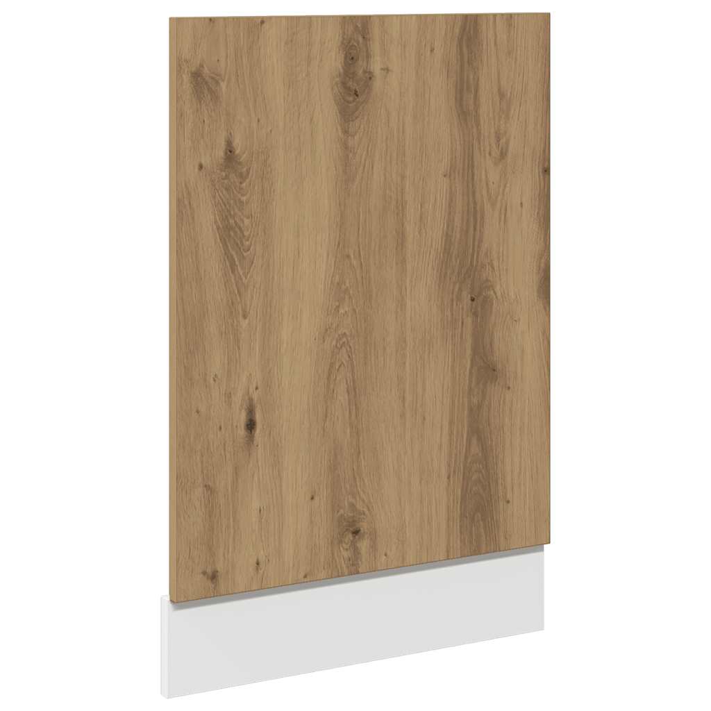 Vaatwasserpaneel Lyon 45x3x67 cm bewerkt hout artisanaal eiken is nu te koop bij PeponiXL, paradijselijk wonen!