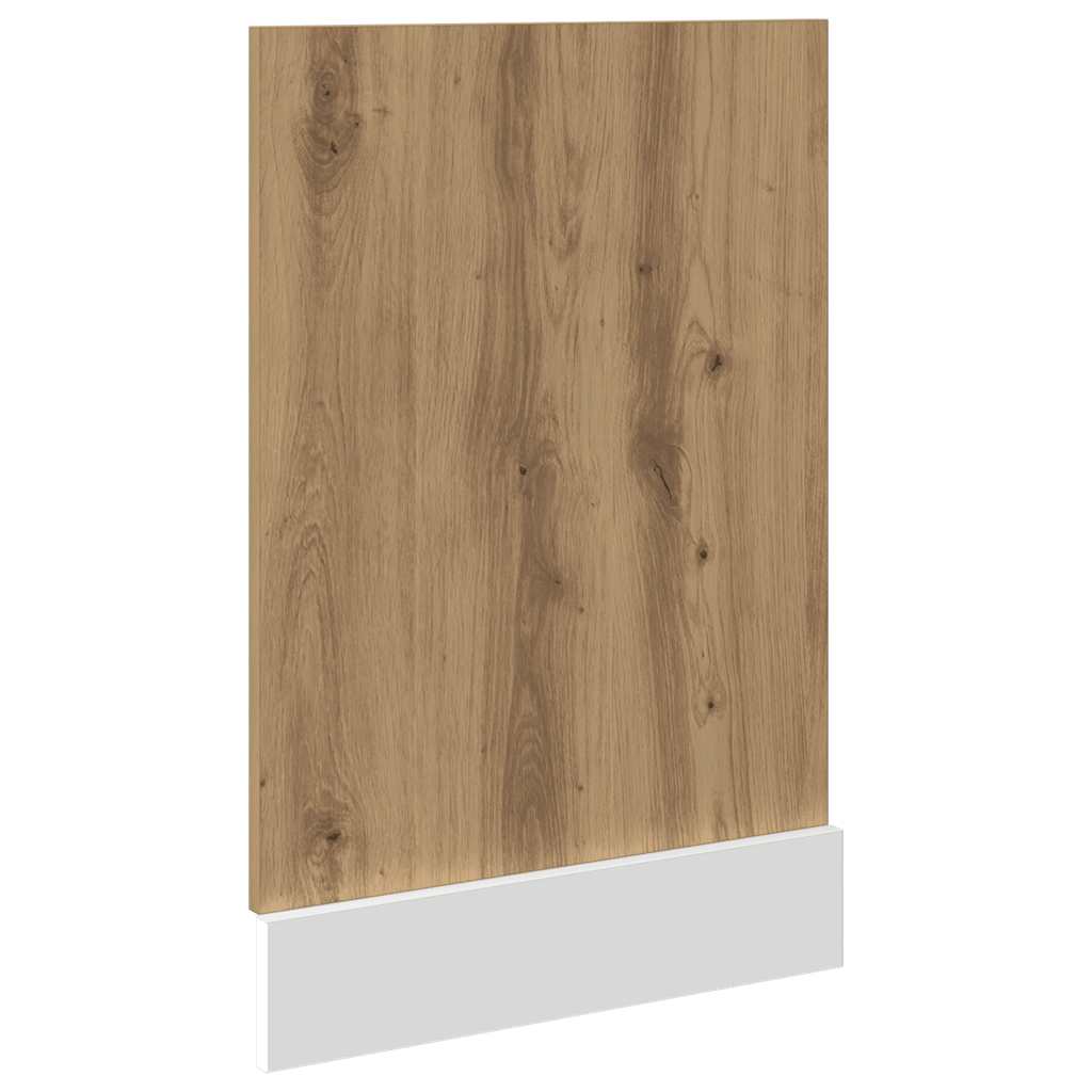 Vaatwasserpaneel Lyon 45x3x67 cm bewerkt hout artisanaal eiken is nu te koop bij PeponiXL, paradijselijk wonen!