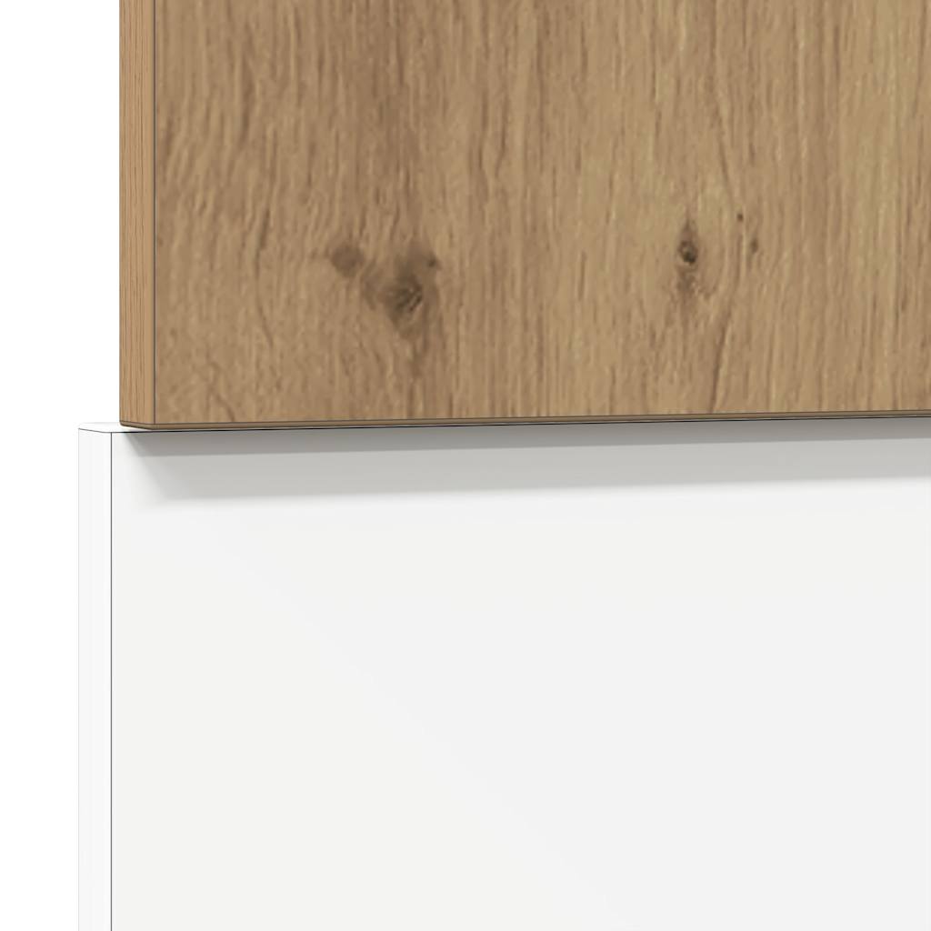 Vaatwasserpaneel Lyon 60x1,5x67 cm bewerkt hout artisanaal eiken is nu te koop bij PeponiXL, paradijselijk wonen!