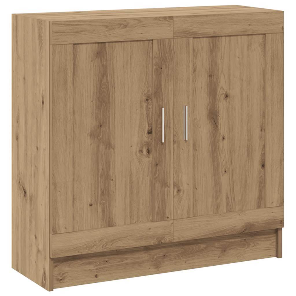 Boekenkast 82,5x30,5x80 cm bewerkt hout artisanaal eikenkleurig is nu te koop bij PeponiXL, paradijselijk wonen!