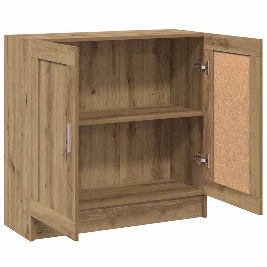 Boekenkast 82,5x30,5x80 cm bewerkt hout artisanaal eikenkleurig is nu te koop bij PeponiXL, paradijselijk wonen!