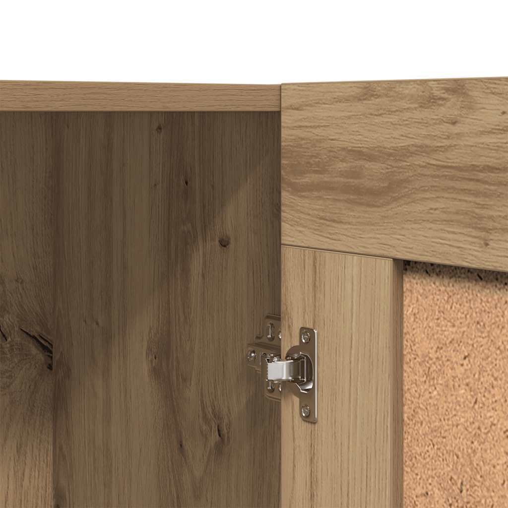 Boekenkast 82,5x30,5x80 cm bewerkt hout artisanaal eikenkleurig is nu te koop bij PeponiXL, paradijselijk wonen!