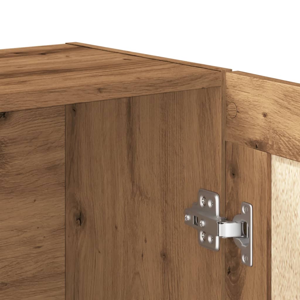 Boekenkast 82,5x30,5x115 cm bewerkt hout artisanaal eikenkleur is nu te koop bij PeponiXL, paradijselijk wonen!