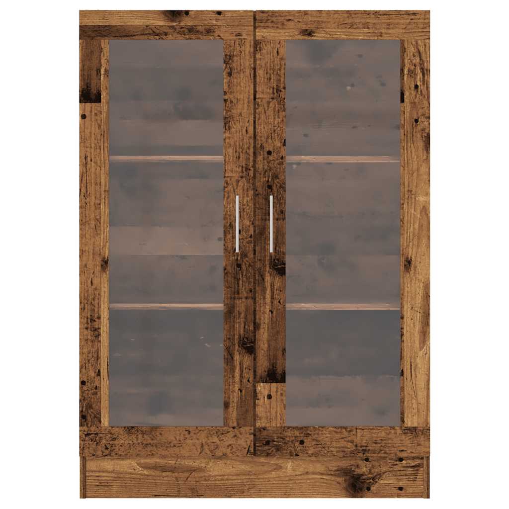 Boekenkast 82,5x30,5x115 cm bewerkt hout oud houtkleurig is nu te koop bij PeponiXL, paradijselijk wonen!