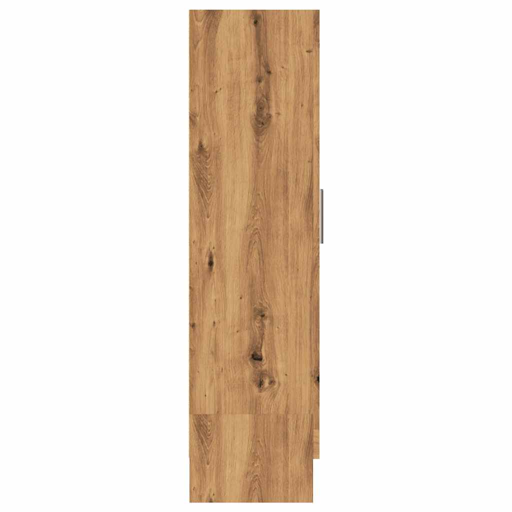 Boekenkast 82,5x30,5x115 cm bewerkt hout artisanaal eikenkleur is nu te koop bij PeponiXL, paradijselijk wonen!