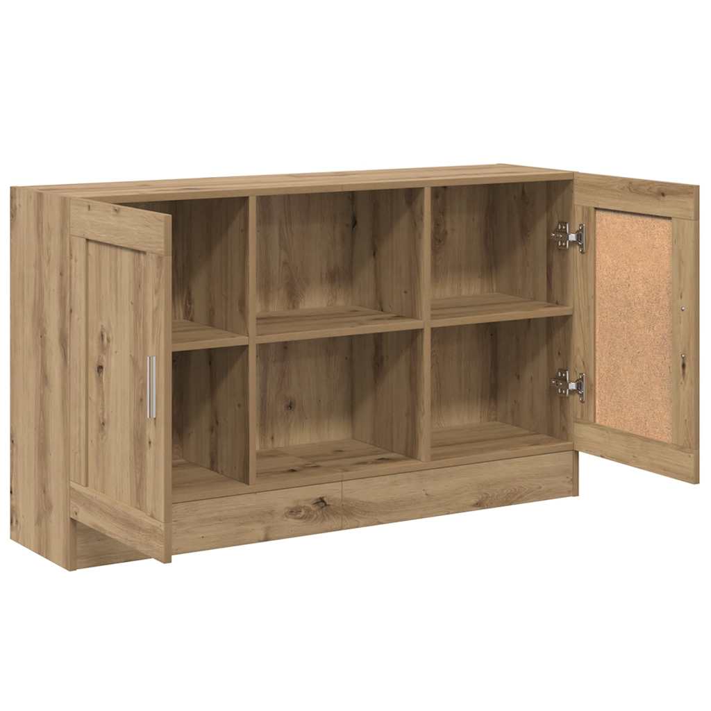 Dressoir 120x30,5x70 cm bewerkt hout artisanaal eikenkleurig is nu te koop bij PeponiXL, paradijselijk wonen!